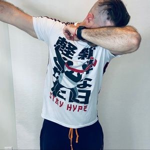 Fresh Laundry Japan Panda Kung Foo White T Shirt